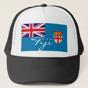 Casquette de souvenir de drapeau de fijian des
