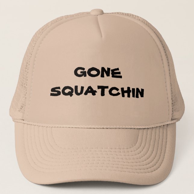 Casquette de Squatchin allé par crème (Devant)