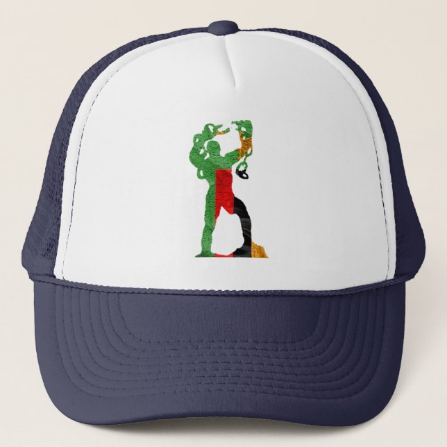 Casquette de statue de la liberté de la Zambie (Devant)