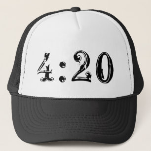 Casquette de style de camionneur de 4h20 très
