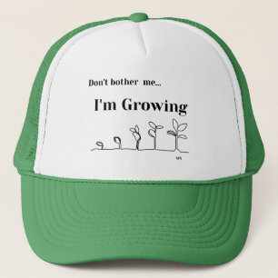Casquette de style Trucker "Don't Bother Me I'm Gr