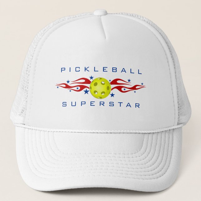 Casquette de superstar de Pickleball (Devant)