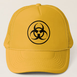 Casquette de symbole de Biohazard