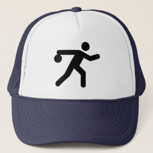 Casquette de symbole de bowling