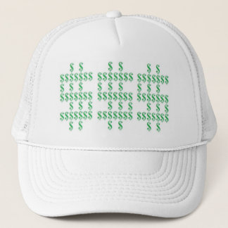 Casquette de symboles dollar