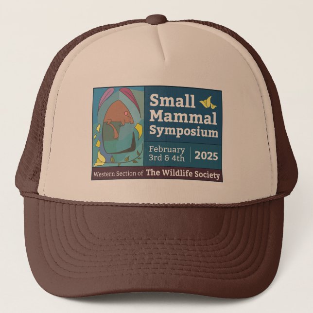 Casquette de Symposium sur les Petits Mammifères ! (Devant)