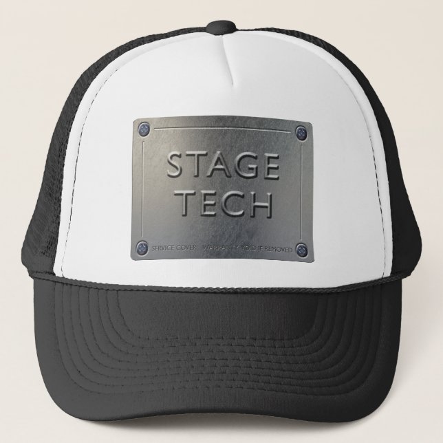 Casquette de TECH d'ÉTAPE - conception de plaque (Devant)