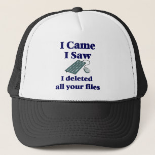 Casquette de technologie d'ordinateur