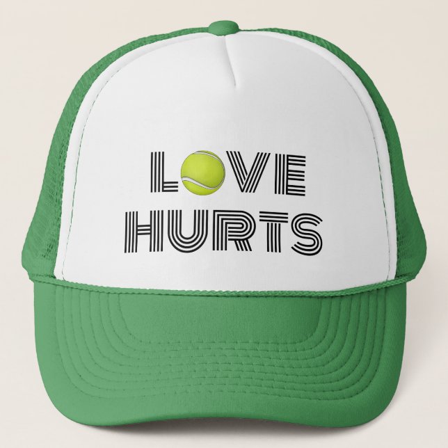 Casquette de tennis Love Hurts  (Devant)