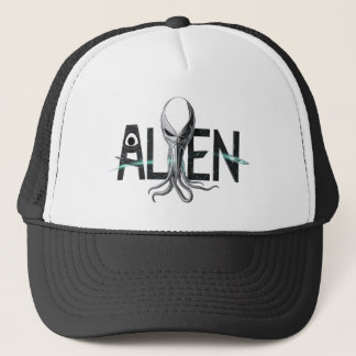 Casquette de texte Alien d'espace