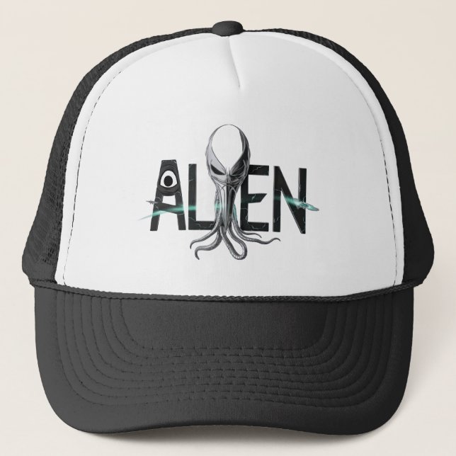 Casquette de texte Alien d'espace (Devant)