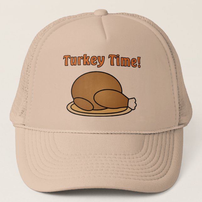 Casquette de thanksgiving de temps de la Turquie (Devant)