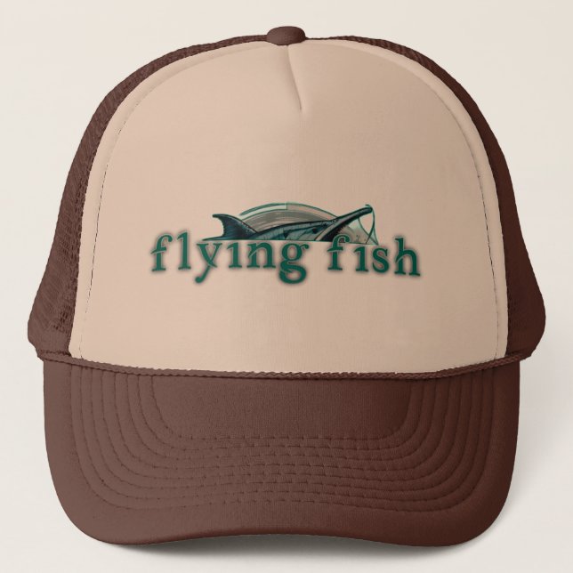 Casquette de thème poisson volant (Devant)