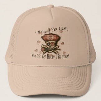 Casquette de ton de sépia de pirate de