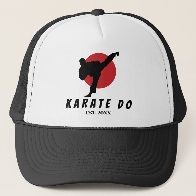 Casquette de Tournoi de Karaté Chapeau d'Arts Mart (Devant)