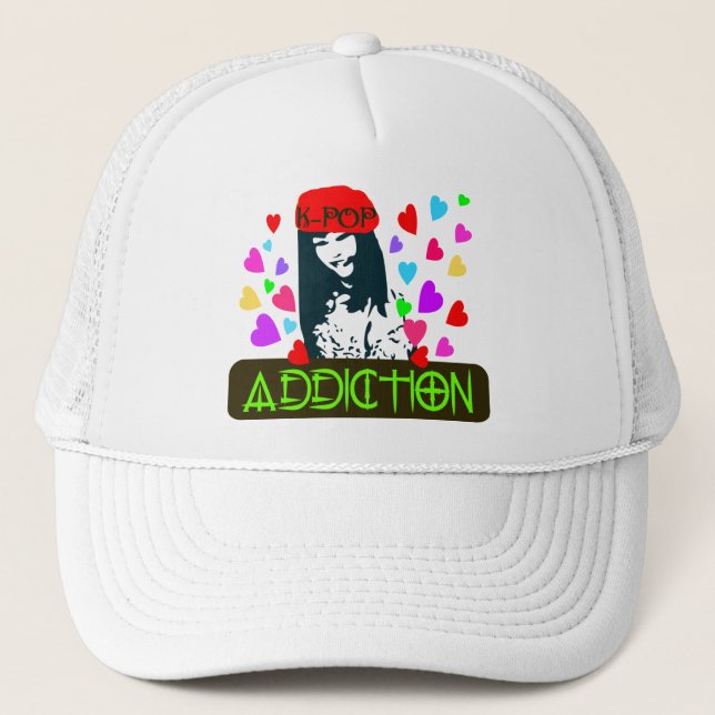 Casquette ╝ de Trcuker Dépendance-Splediferous" ♪♥K-POP (Devant)