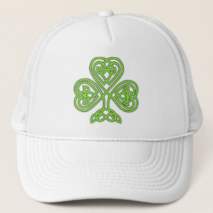 Casquette de trèfle de shamrock du jour de St