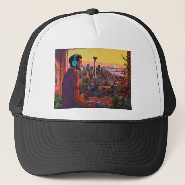 Casquette De Trending Pour Hommes (Devant)