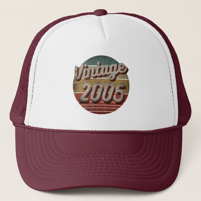 CASQUETTE DE TRUCKER CADO 2005 HOMMES FEMMES (Devant)