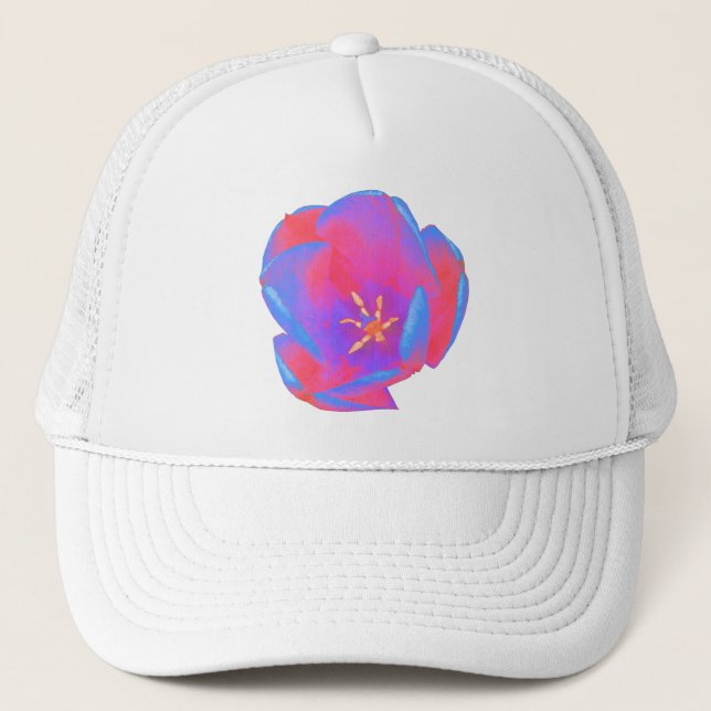 Casquette de tulipe fluorescent (Devant)