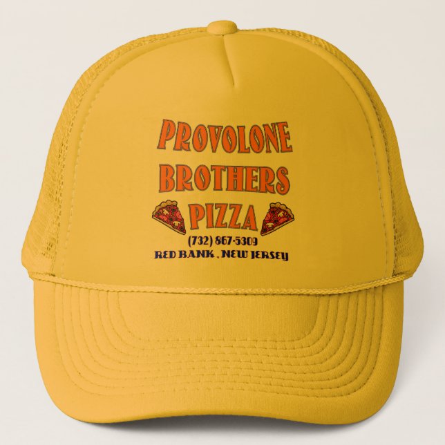 casquette de type de pizza (Devant)
