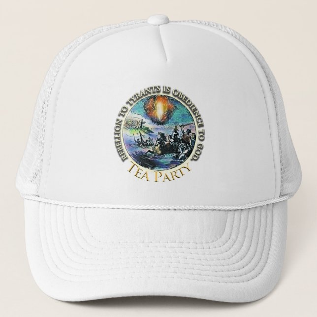 Casquette de tyrans de rébellion de thé (Devant)