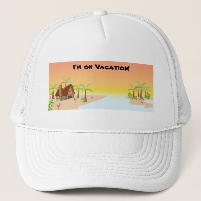 Casquette de vacances (Devant)