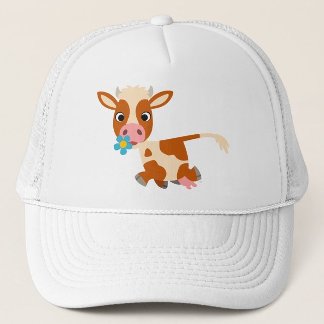 Casquette de vache Trotting Cartoon (Devant)