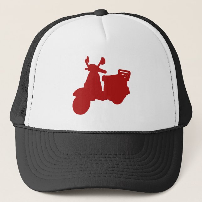 Casquette de vélo de moteur (Devant)