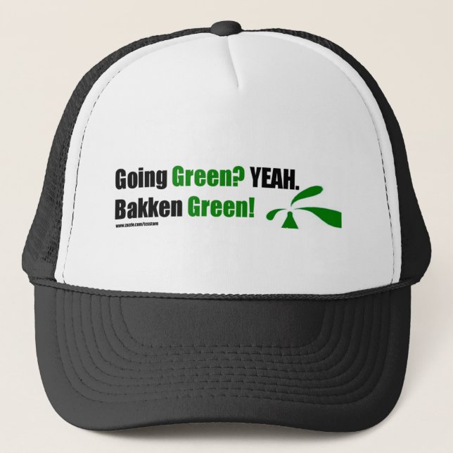 Casquette de vert de Bakken (Devant)