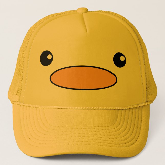 Casquette de visage de canard (Devant)