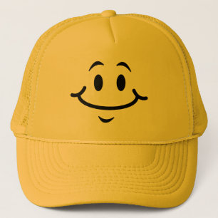 Casquette de visage heureux