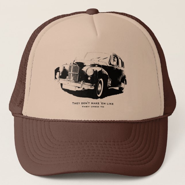 casquette de voiture des années 1940 (Devant)