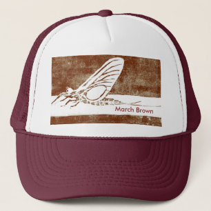 Casquette de vol classique de truite "Mars Brown"