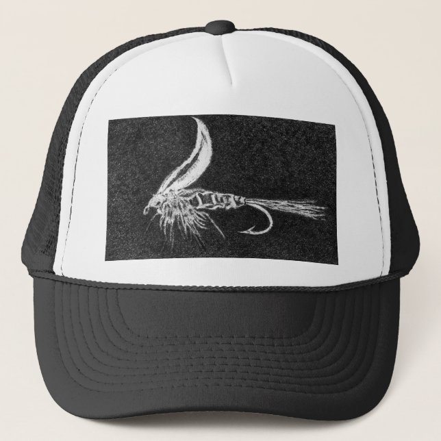 Casquette de vol classique de truite "Oreille de l (Devant)