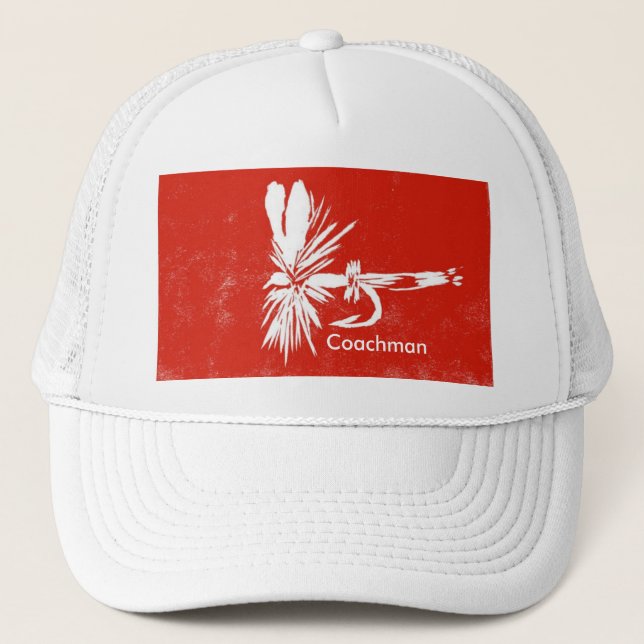 Casquette de vol classique de truite "Royal Coachm (Devant)