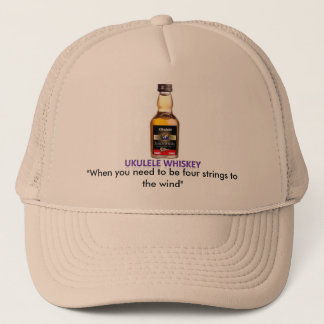 Casquette de whiskey d'ukulélé