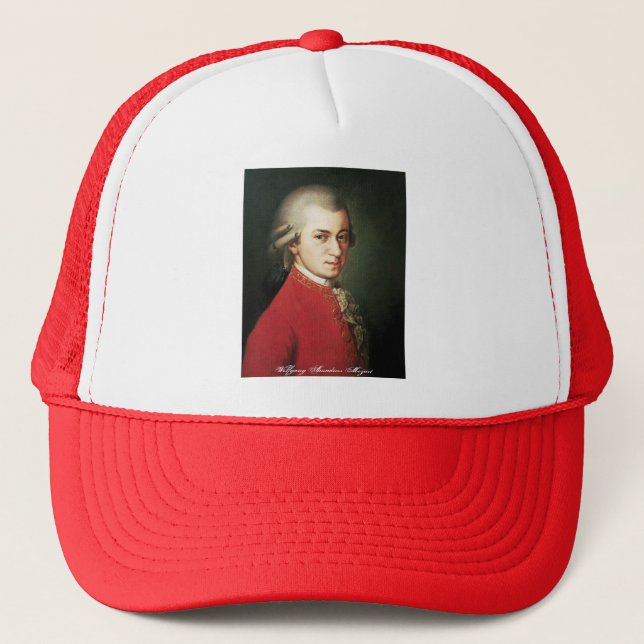 Casquette de Wolfgang Amadeus Mozart (Devant)