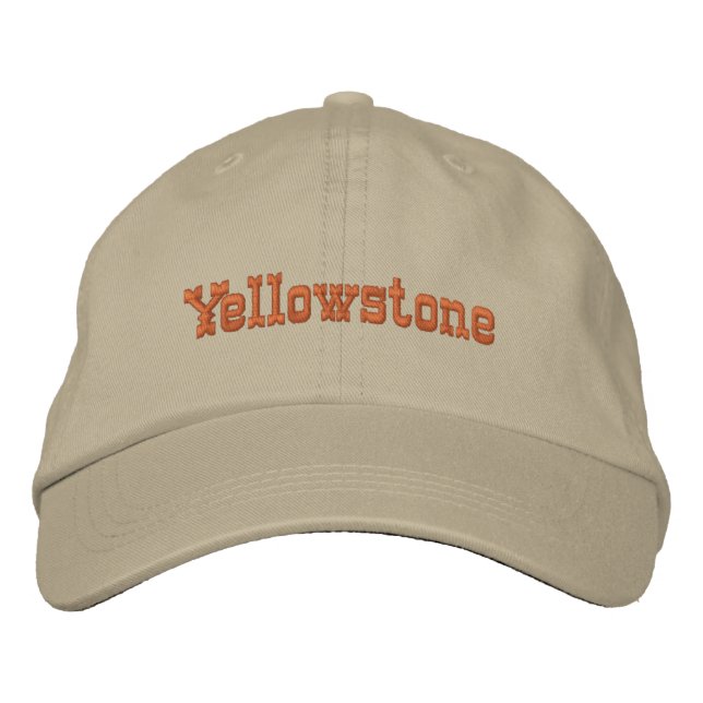 Casquette de Yellowstone (Devant)