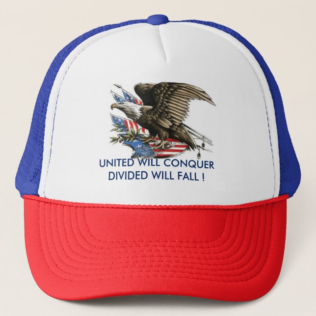 CASQUETTE D'EAGLE D'AMÉRICAIN (Devant)
