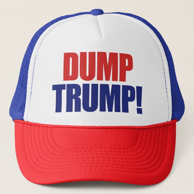 Casquette Débarrassons-nous de Trump - Impeachment du présid (Devant)
