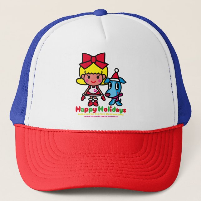 Casquette Debbie and Peg's Christmas (Devant)