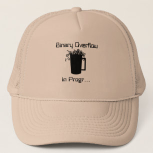 Casquette Débordement binaire