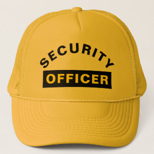 Casquette Déclaration de texte personnalisable AGENT DE SÉCU