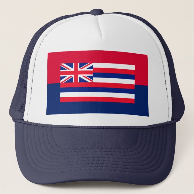 Casquette Décor design du drapeau de l'État d'Hawaii (Devant)