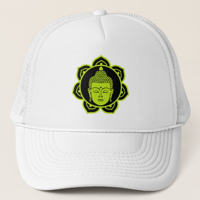 Casquette Décor d'intérieur bouddhiste (Devant)