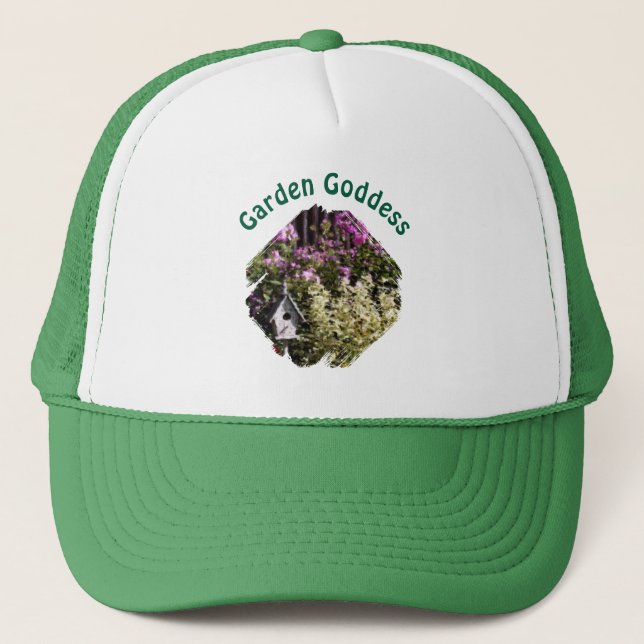 Casquette Déesse du jardin fleuriste  (Devant)