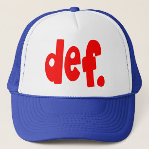 Casquette déf.