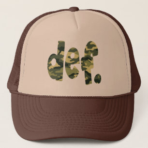 Casquette déf. Camo
