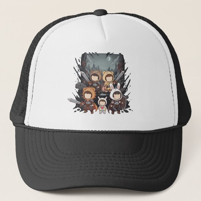 Casquette Défense pour les autres - Petits Gardiens (Devant)